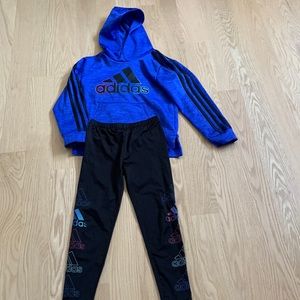 Adidas size 6 girls sets